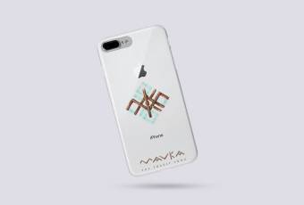 MAVKA AR Phone Case with a Magical Rune