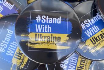 PATRIOTIC ICON, STAY WITH UKRAINE, the whole world is with us.