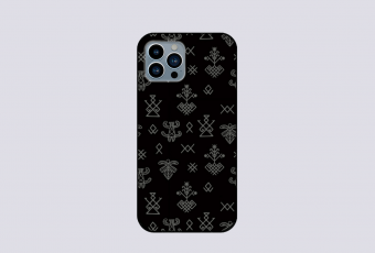 Silicon phone case with the guardians symbols