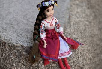 Doll "Mavka Ukrainian" in national dress