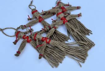 Motanka amulet for the premiere of the film "The Witch of Konotop"