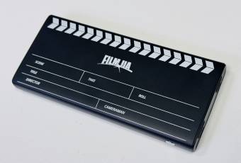 Чорно-білий PowerBank "Film Ua" 10 000 mAh