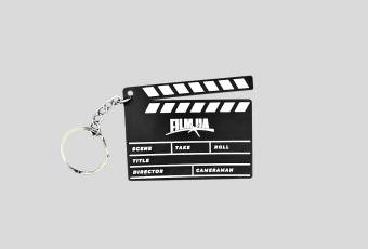 Stylish mini-clapper keychain "Film Ua"