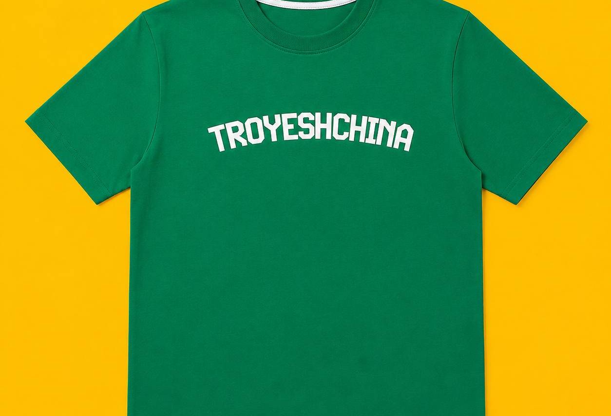 Футболка TROYESHCHINA, зелена